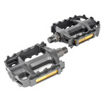 MARILUZ Pedales para bicicleta 9/16 MTB de plastico negro WP-178