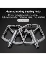 ROCKBROS Pedales de aluminio para bicicleta RockBros color titanium