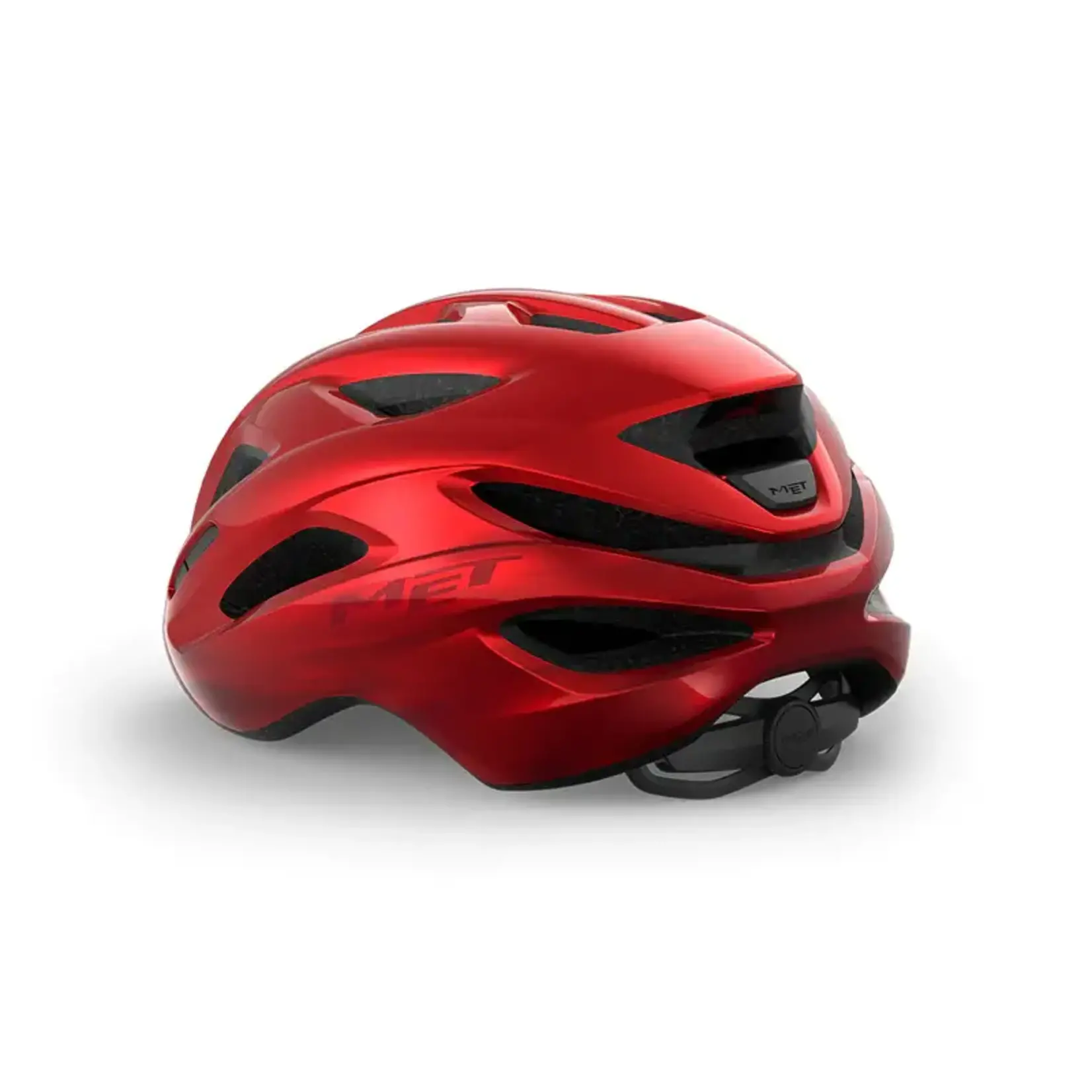 MET Casco Met Idolo mediano color Rojo metálico
