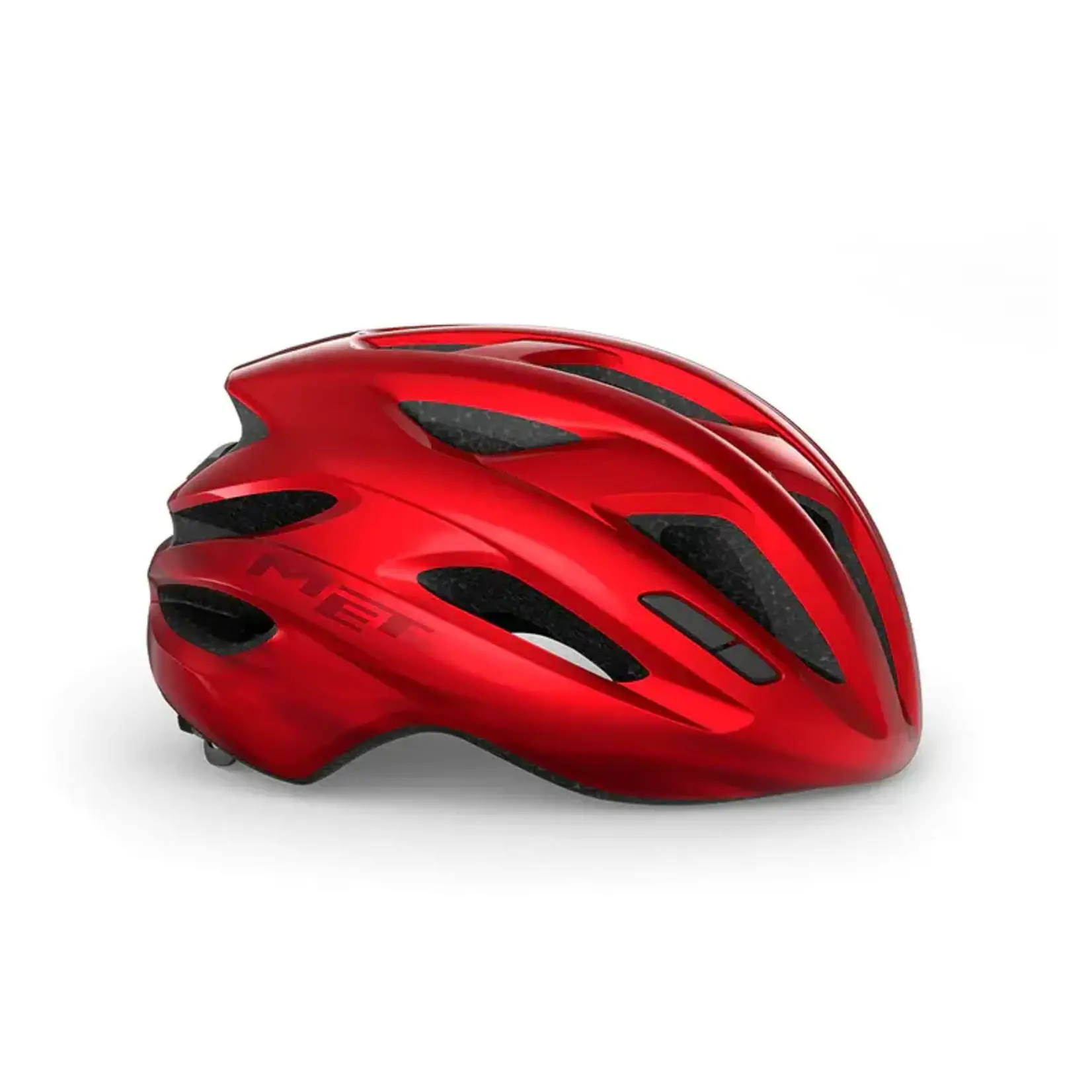 MET Casco Met Idolo mediano color Rojo metálico