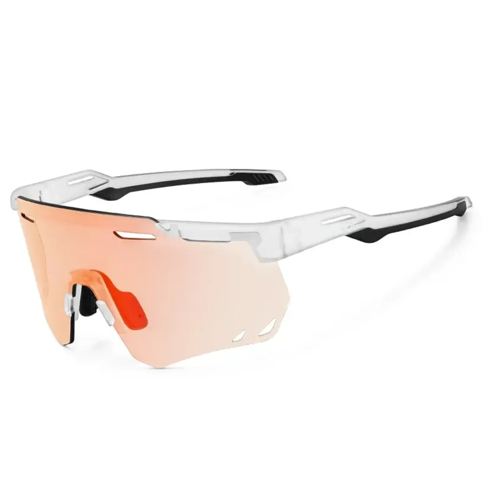 ROCKBROS Lentes con estuche y accesorios para ciclismo Rockbros Fotocromático rojo.