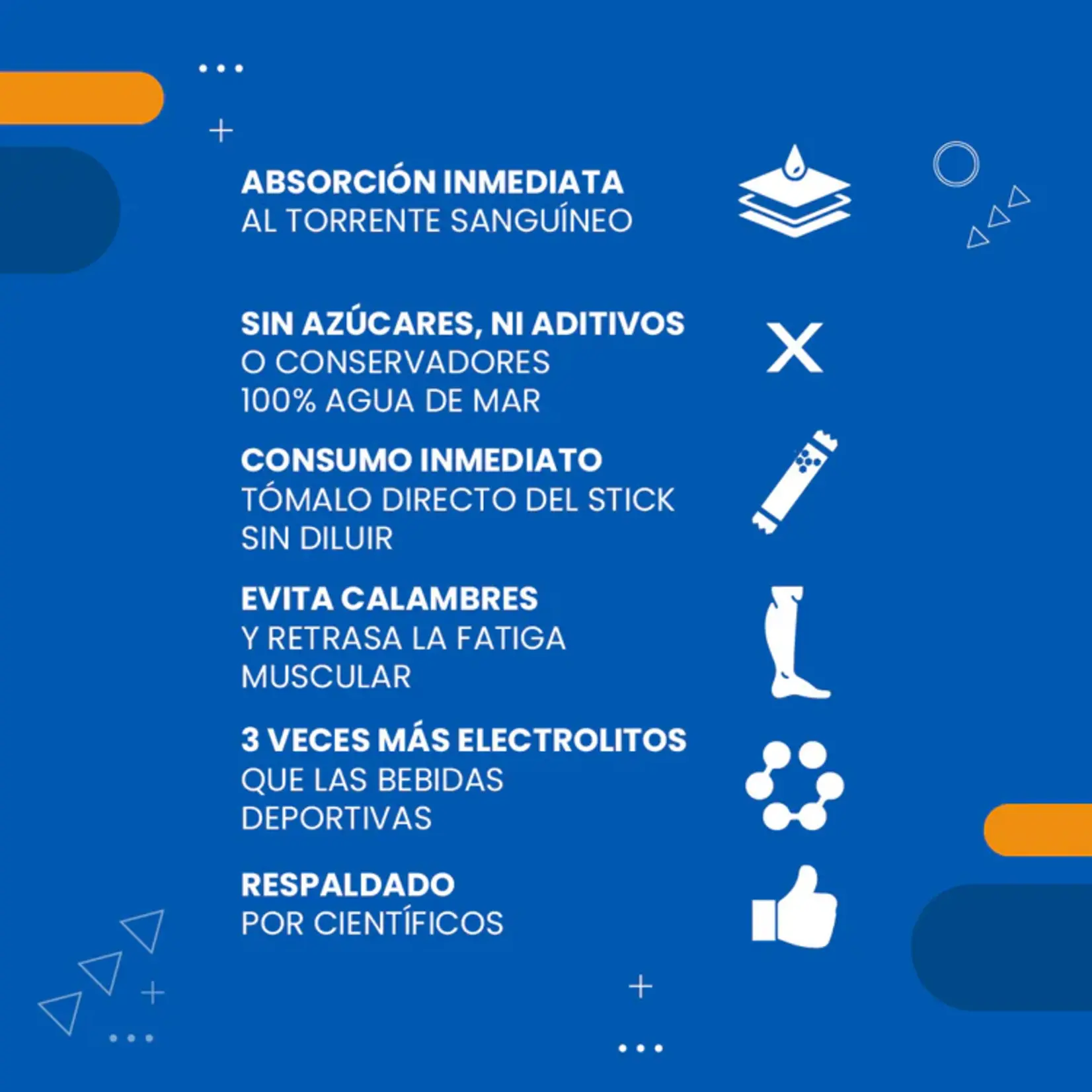 AQUON Sobre con 5 Sticks de Aquon Hyper