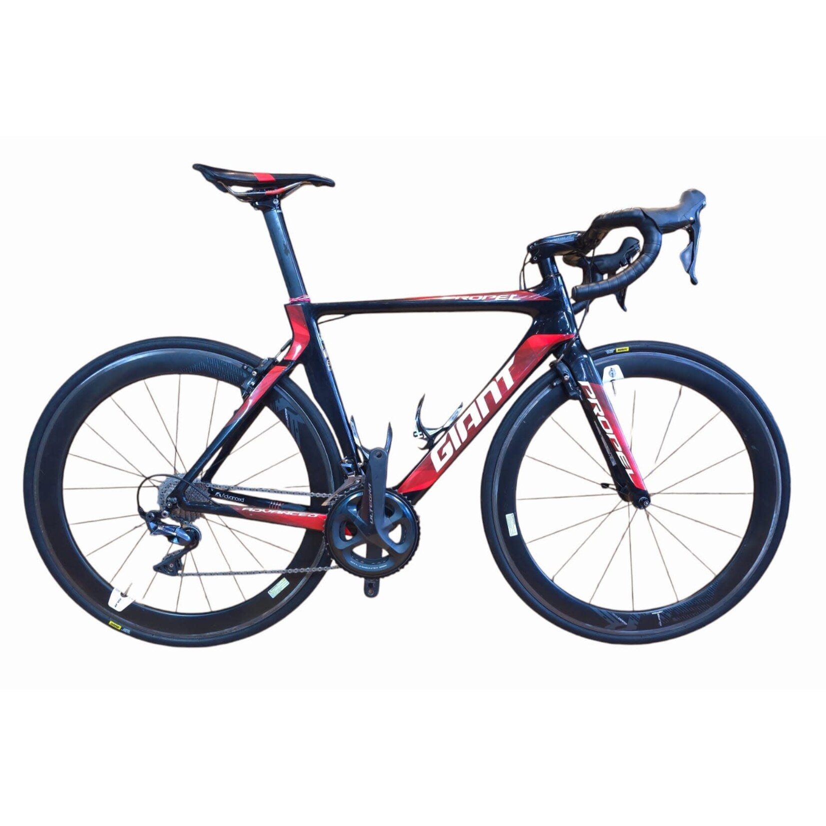 GIANT Bicicleta Giant full carbon. Rines SLR perfil 50mm modelo Propel. Año 2021. Grupo Ultegra, 11 pasos. Talla CH.