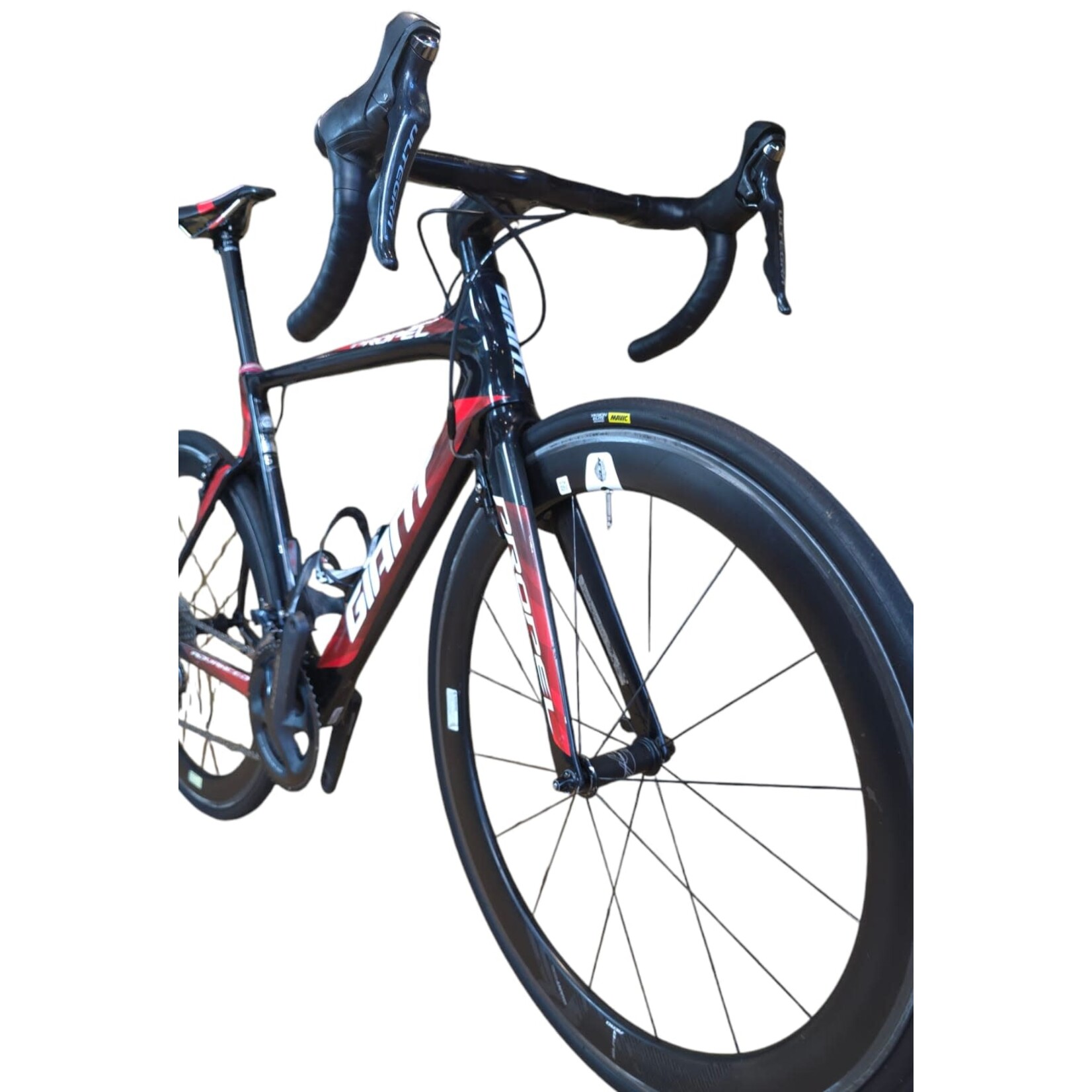 GIANT Bicicleta Giant full carbon. Rines SLR perfil 50mm modelo Propel. Año 2021. Grupo Ultegra, 11 pasos. Talla CH.