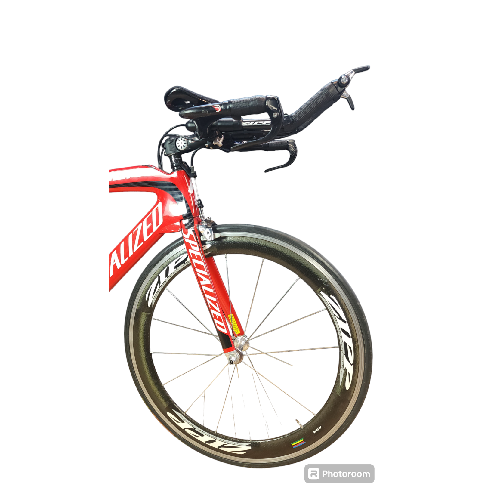 SPECIALIZED Bicicleta de Triatlón Specialized Transition SEMI-Nueva. Grupo Shimano Ultegra 2x10 pasos. Full Carbon, frenos de tipo cangrejo. Ruedas ZIPP 404. Talla 54.