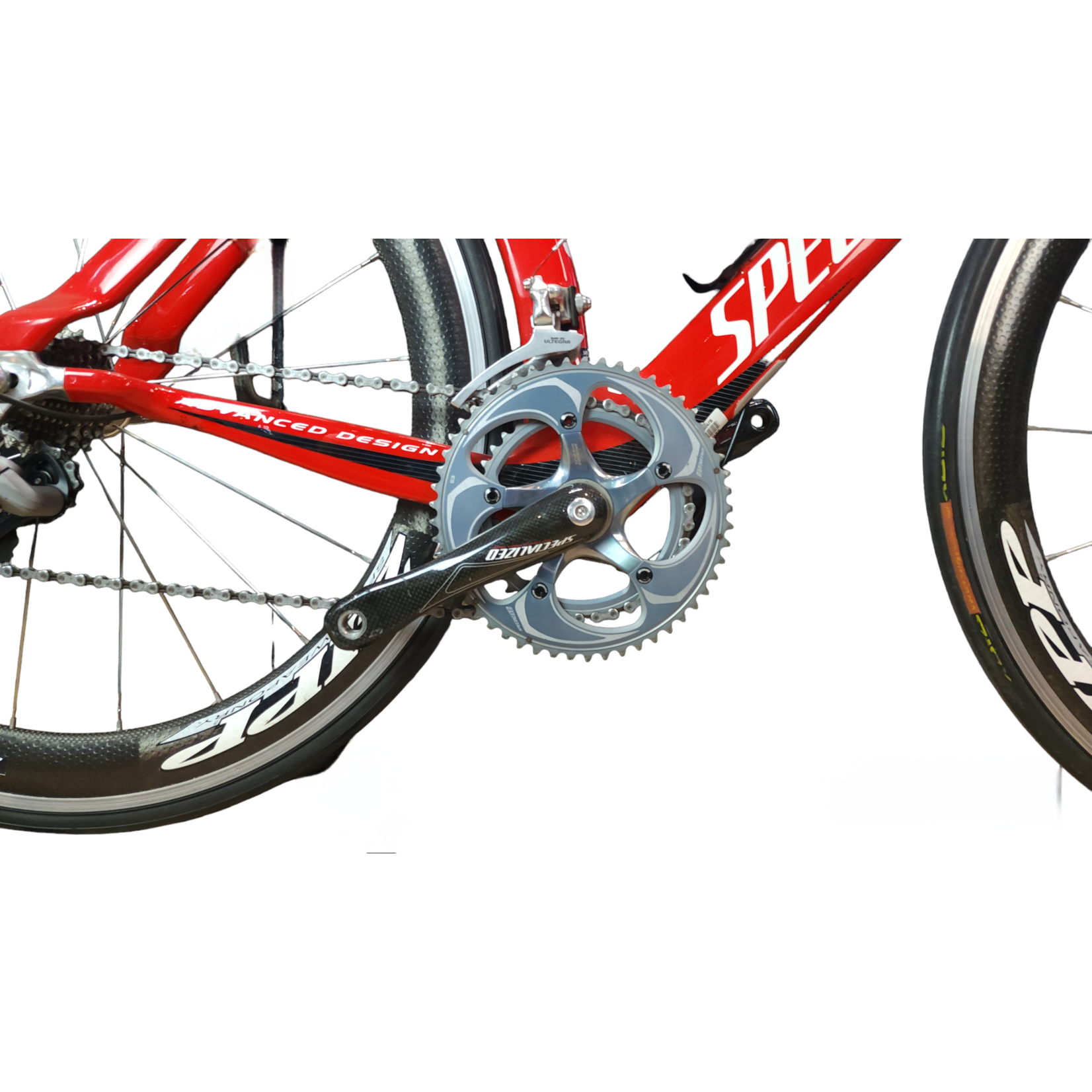SPECIALIZED Bicicleta de Triatlón Specialized Transition SEMI-Nueva. Grupo Shimano Ultegra 2x10 pasos. Full Carbon, frenos de tipo cangrejo. Ruedas ZIPP 404. Talla 54.
