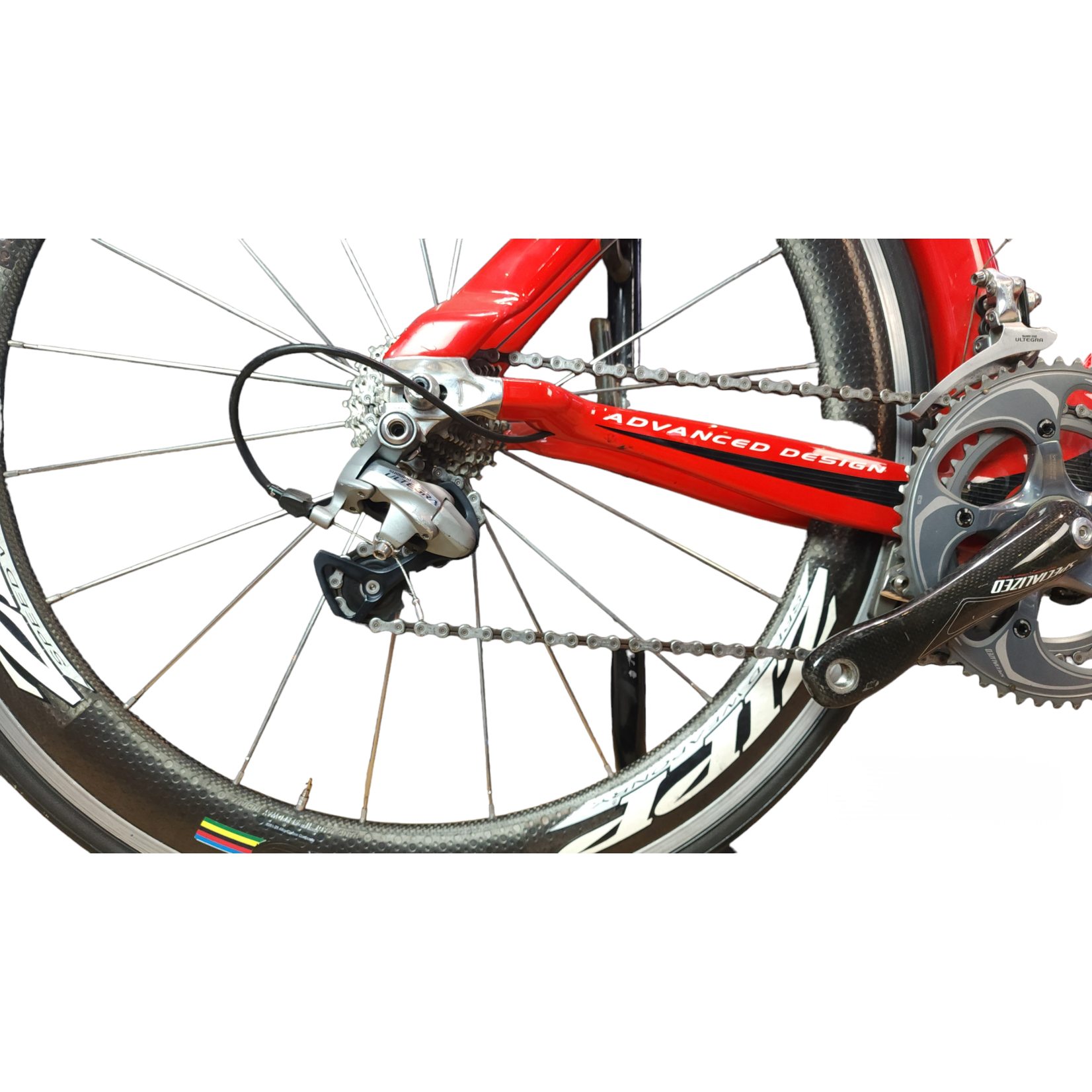 SPECIALIZED Bicicleta de Triatlón Specialized Transition SEMI-Nueva. Grupo Shimano Ultegra 2x10 pasos. Full Carbon, frenos de tipo cangrejo. Ruedas ZIPP 404. Talla 54.