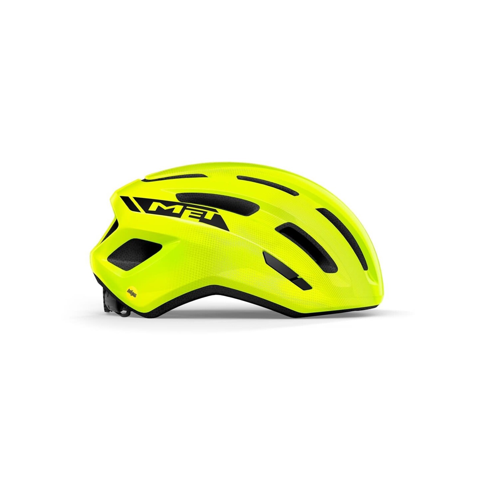 Casco MET Miles MIPS talla M L color Amarillo Fluorescente. TRISTORE