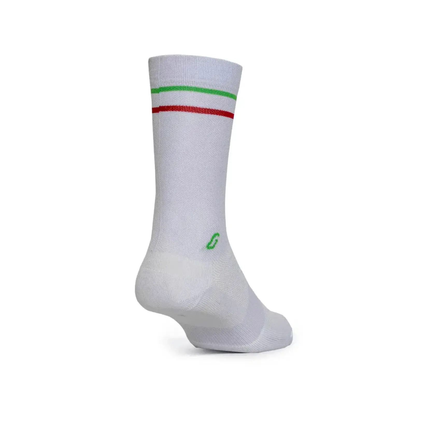 GAVIA Calceta de ciclismo color Blanco detalle México. Gavia