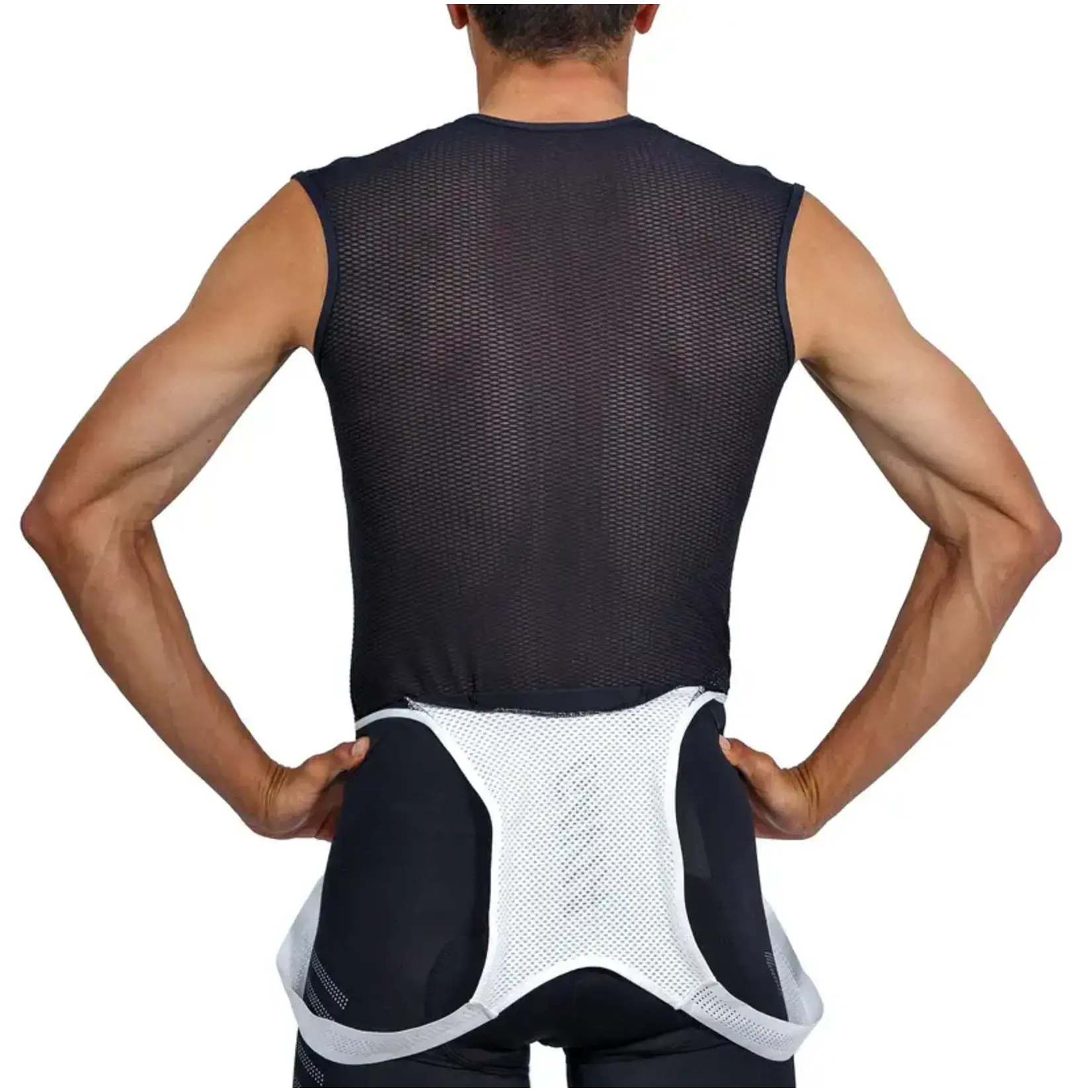 GAVIA Bodywarmer de ciclismo color negro.