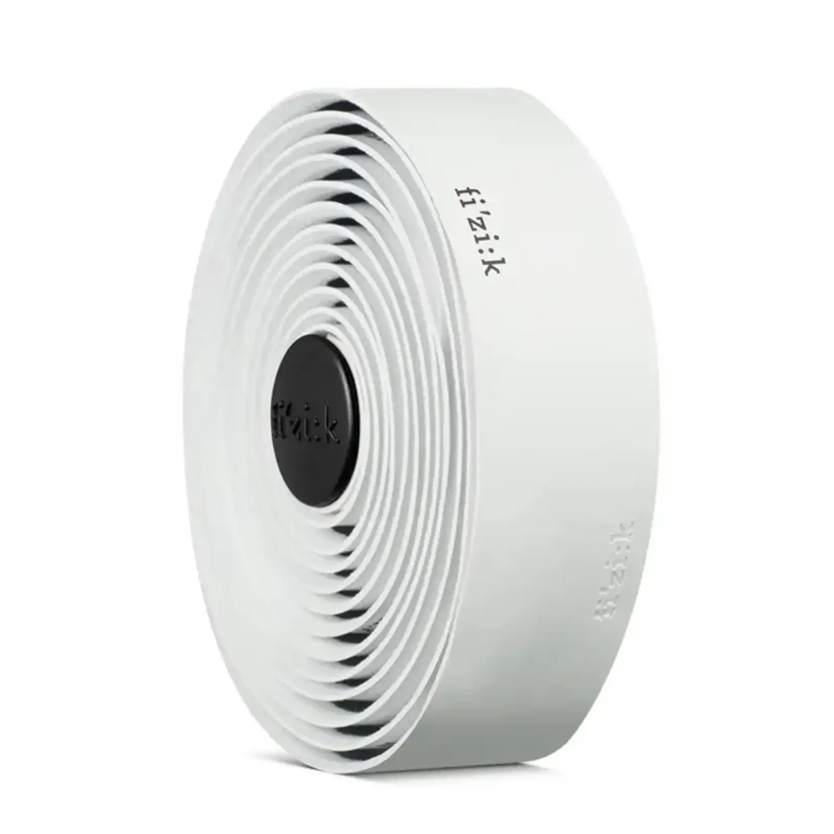 Cinta para manubrio de bicicleta Fizik Terra Boundcush Takyu 3mm color blanco.