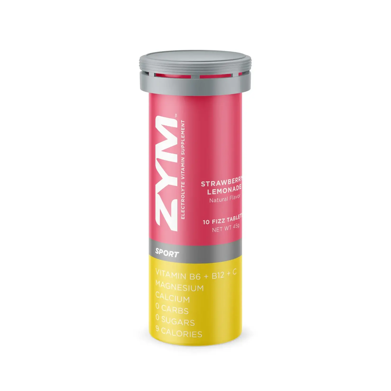 ZYM Zym Smart Hydration. Sabor Strawberry Lemonade. 10 Tabs por tubo.
