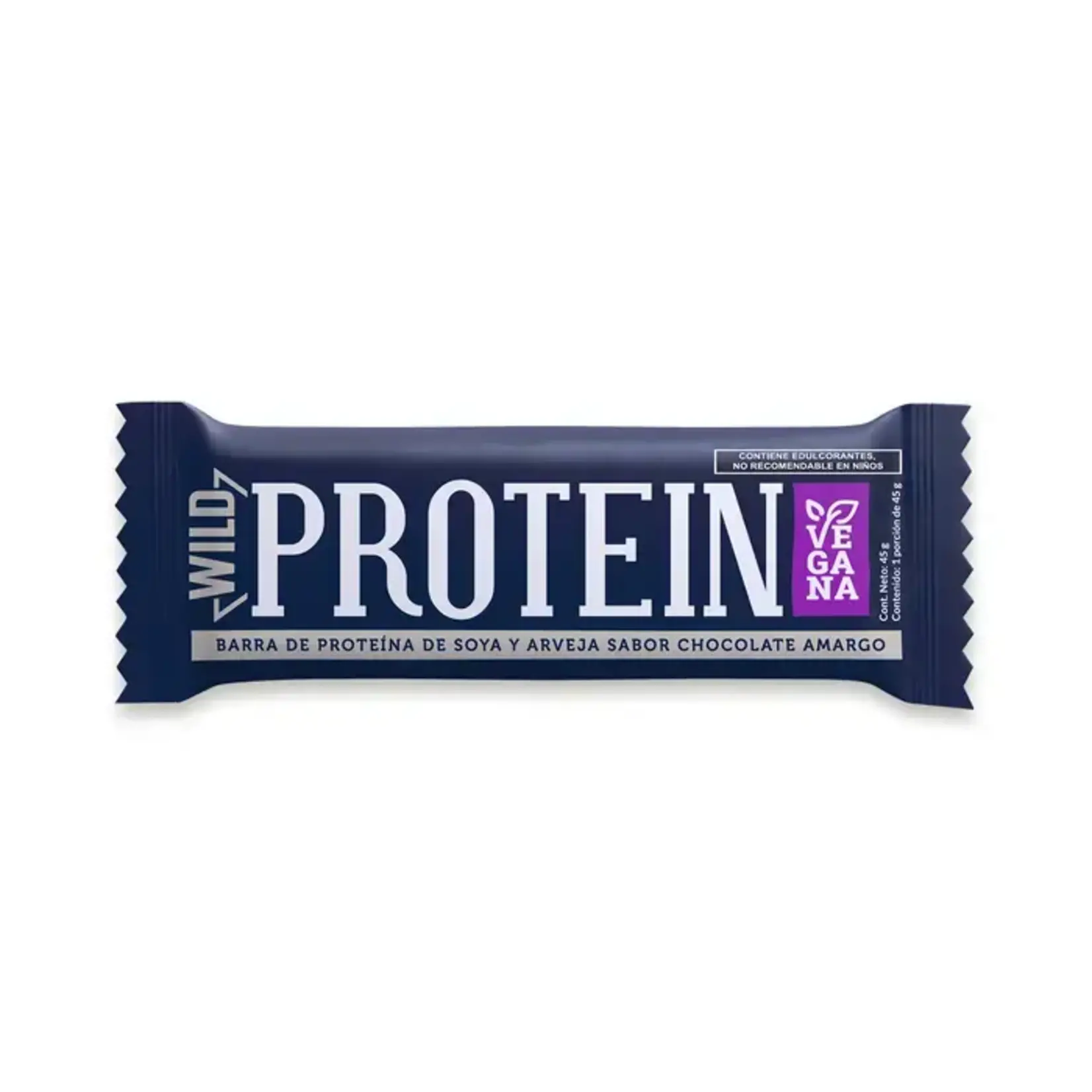 WILD PROTEIN Barra de proteína Wild Protein. Barra de proteína 45gr. Sabor chocolate amargo.