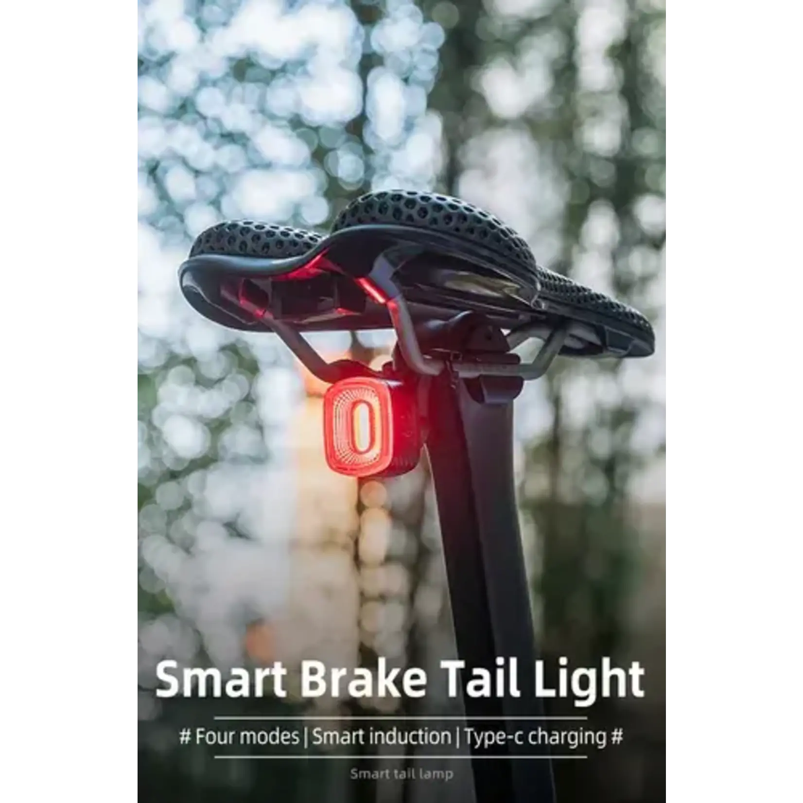 ROCKBROS Luz trasera para bicicleta Q2s Samurai. Rockbros