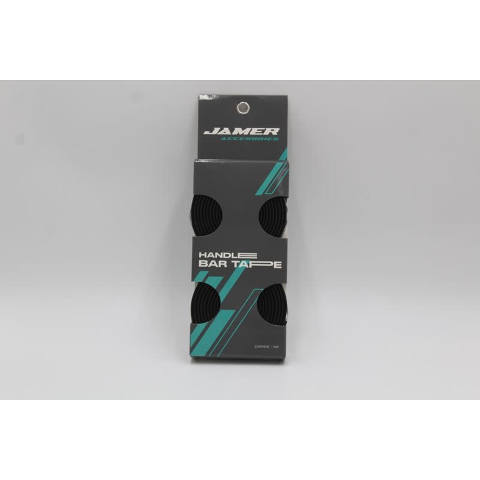 JAMER ACCESORIES Cintas de manubrio para bicicleta color negro/tapones negros Narcisus.