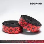 ROCKBROS Cinta para manubrio de bicicleta Rockbros. color Rojo metal.