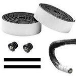 ROCKBROS Cinta para manubrio de bicicleta Rockbros. Color Blanco/negro.
