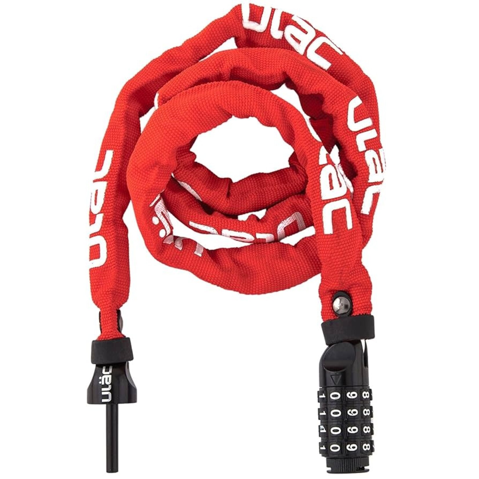 ULÄC Candado para bicicleta de combinación ULÄC A800 CXL 4mm x 120cm.