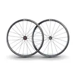 LÚN Juego de Rines de fibra de carbon Ready Tubeless Lún DiscThirty, 30mm.