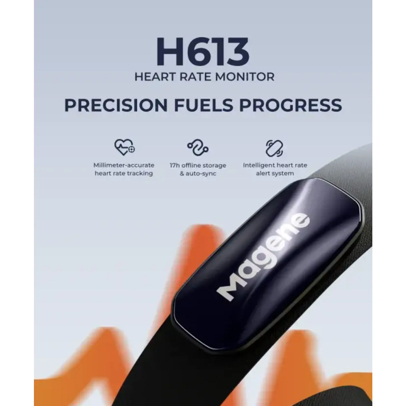 MAGENE Monitor de frecuencia cardíaca Magene H613.