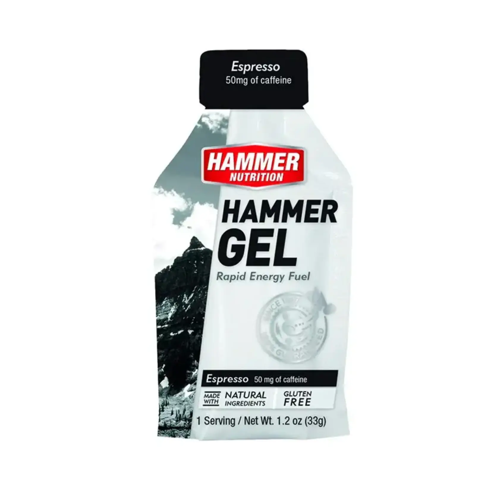 Hammer Nutrition Gel. Rapid Energy Fuel. 1 serv. 33g (50mg cafeína)