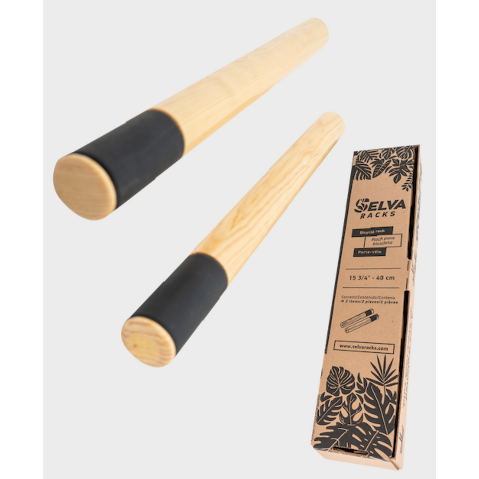 SELVA RACKS Selva Racks. Rack para bicicleta. Color Natural 30cm.