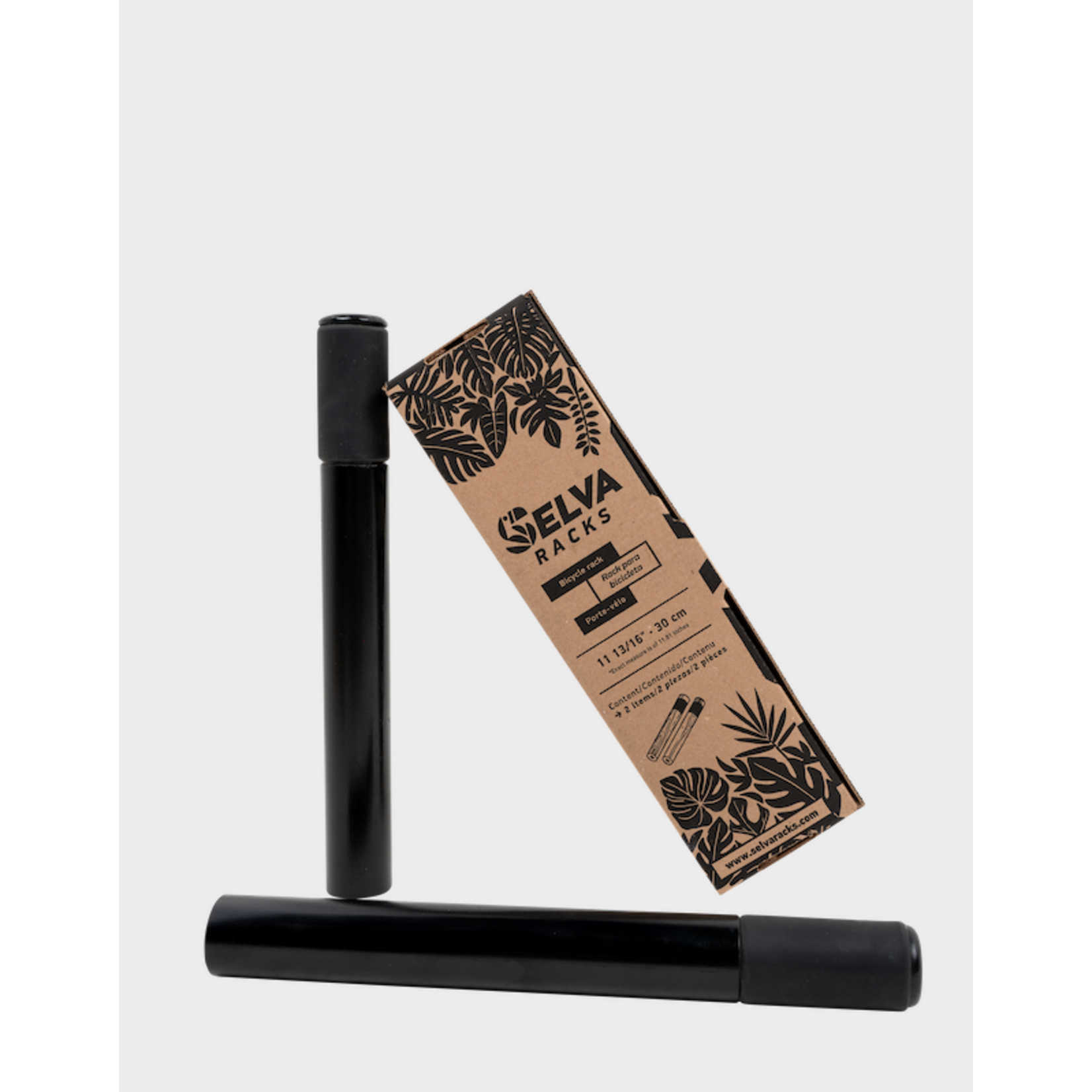 SELVA RACKS Selva Racks. Rack para bicicleta. Color Negro 30cm.