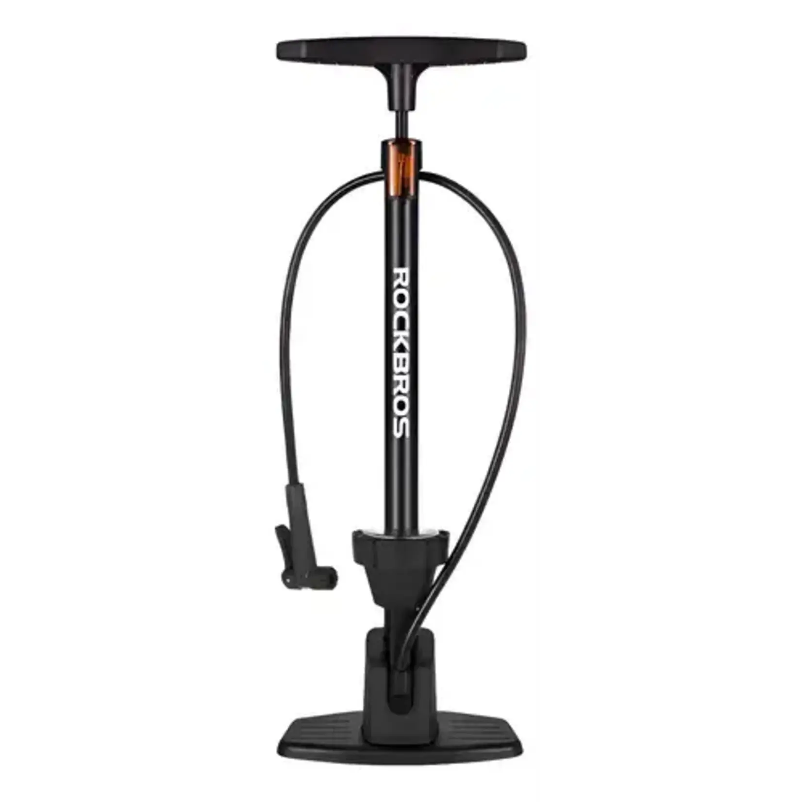 ROCKBROS Bomba de piso de aluminio para bicicleta con manometro a 160PSI. Rockbros