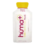 Huma + chia energy gel plus. (doble electrolitos). Sabor Banana Berries.42g