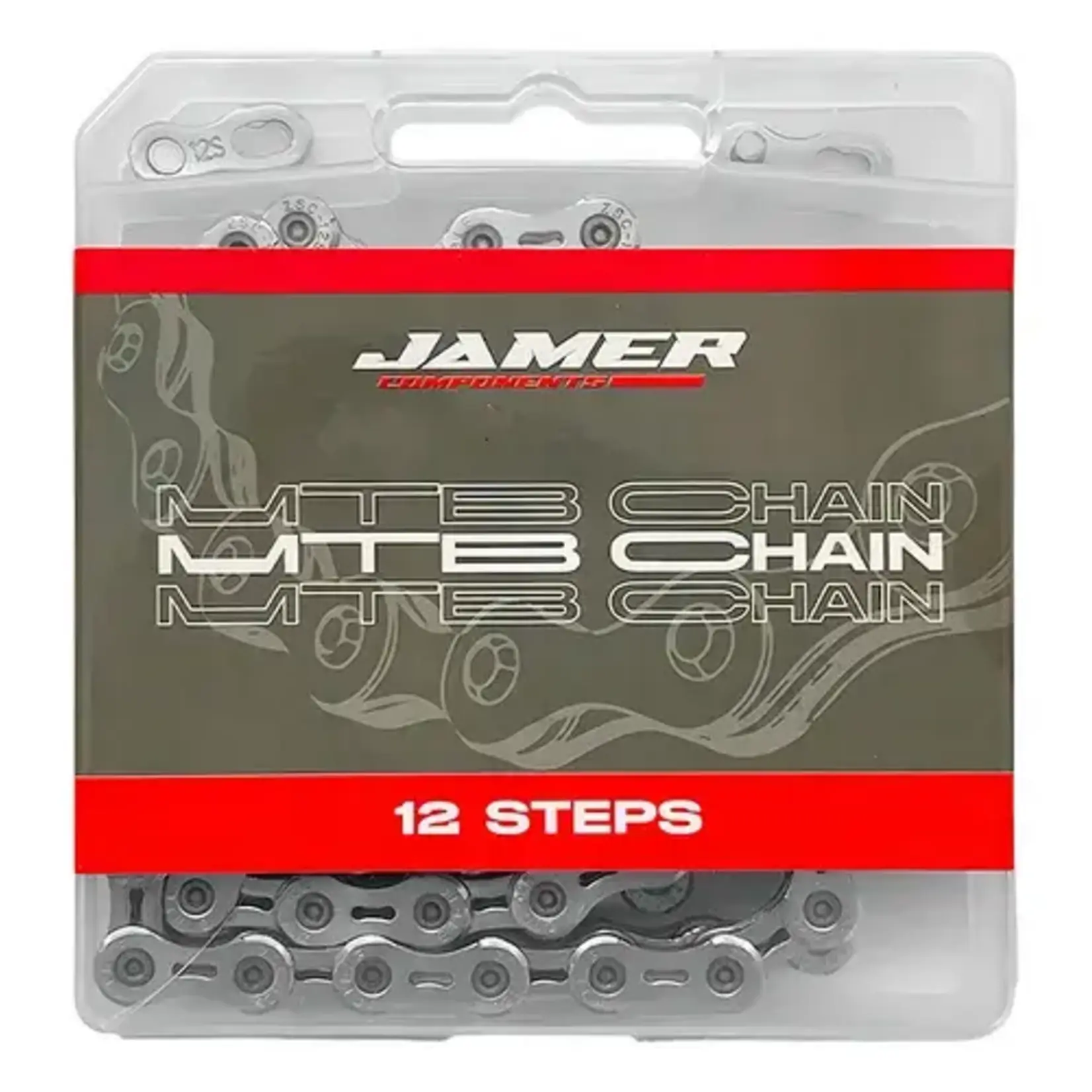 JAMER ACCESORIES Cadena para bicicleta 12P Jamer