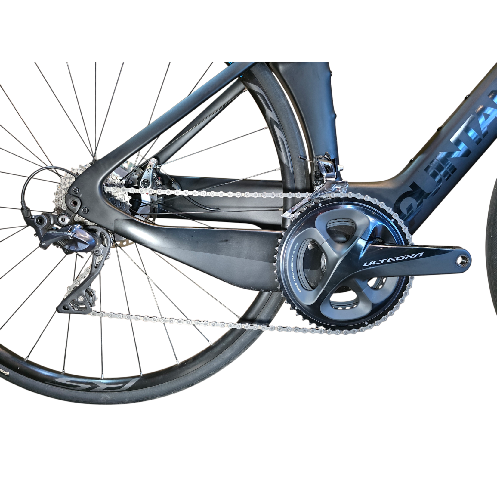 QUINTANA ROO Bicicleta TT Semi-nueva Quintana Roo Full Carbon Modelo X-PR. Color negro, talla 50.