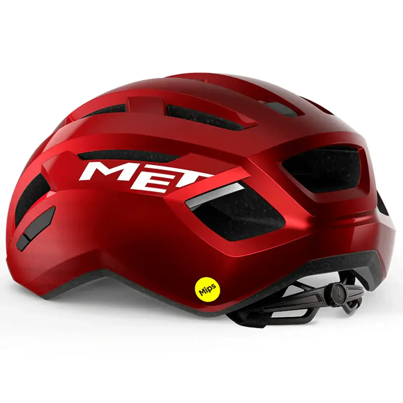 MET Casco MET Vinci Mips talla M 56/58. Color rojo metálico.