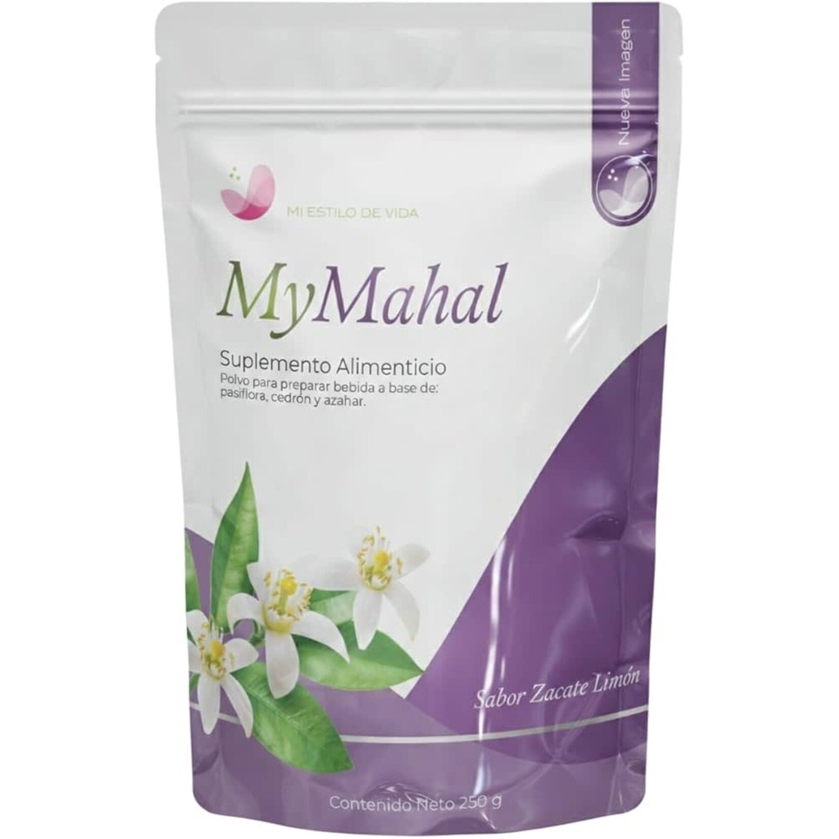 ISMERELY My Mahal. 250g. Sabor Zacate Limón. Polvo a base de: Pasiflora, cedrón y azahar.