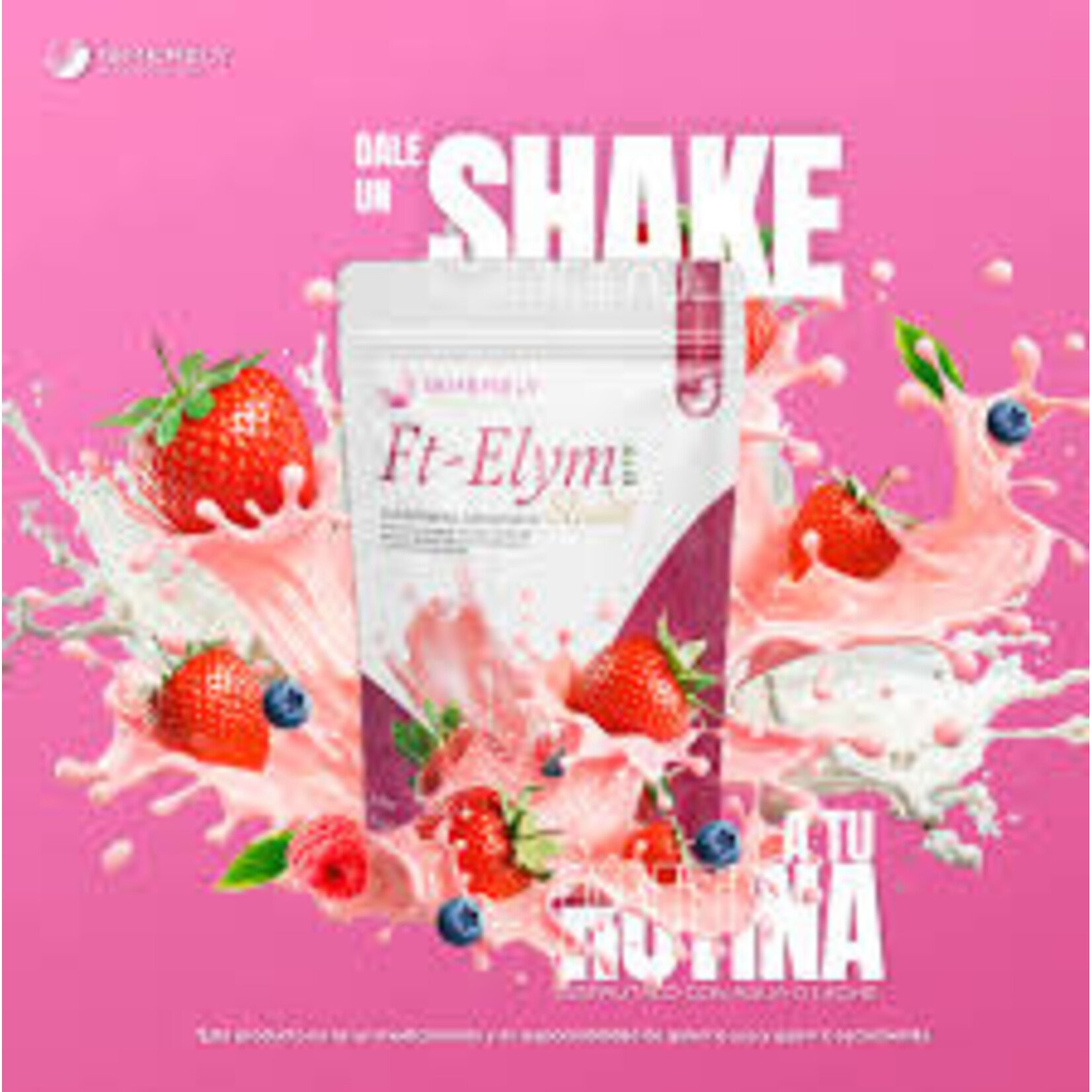 ISMERELY Ft- Elym DTX Shake. Sabor Frutos Rojos.