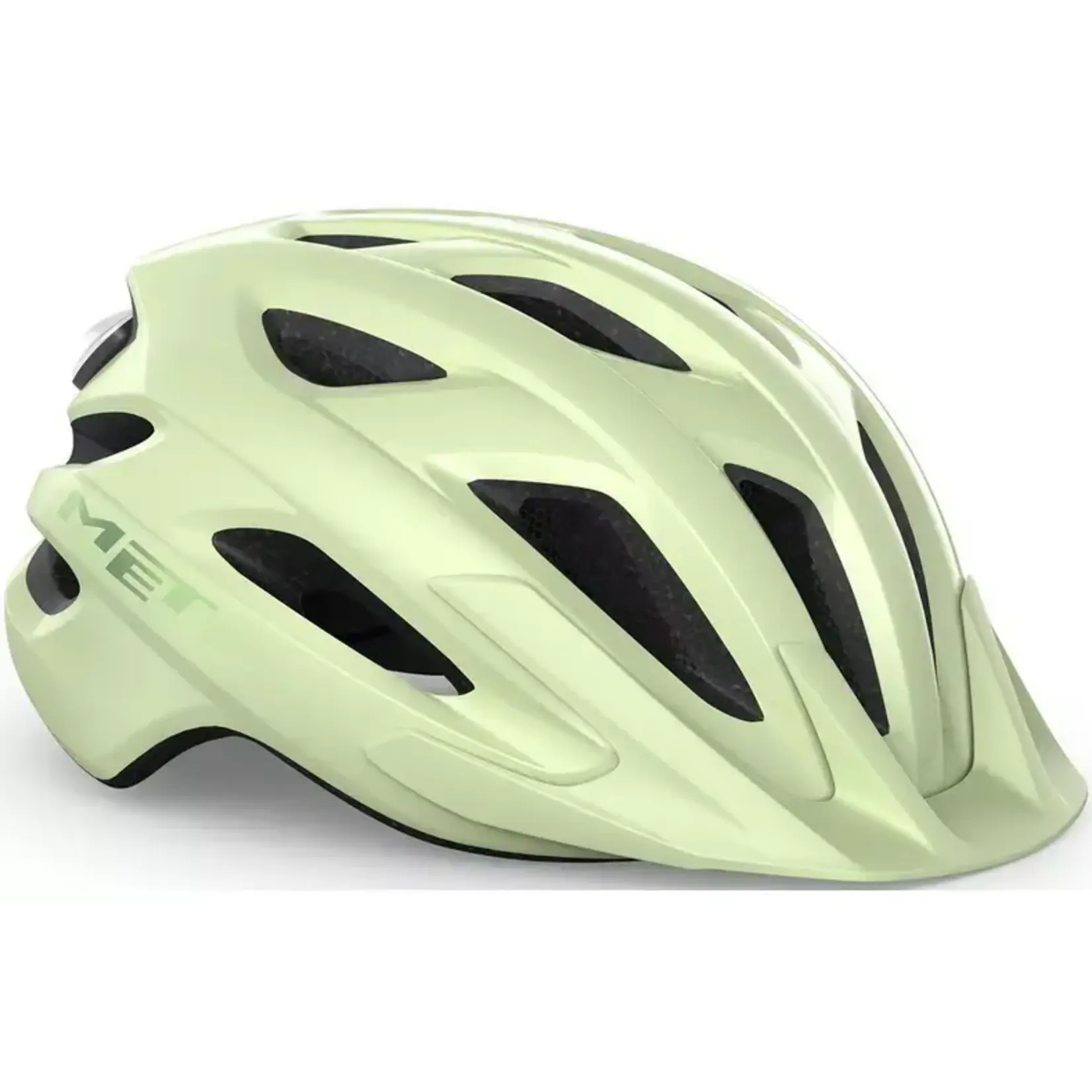 MET Casco MET Crossover talla Mediano 52/59. Color menta.