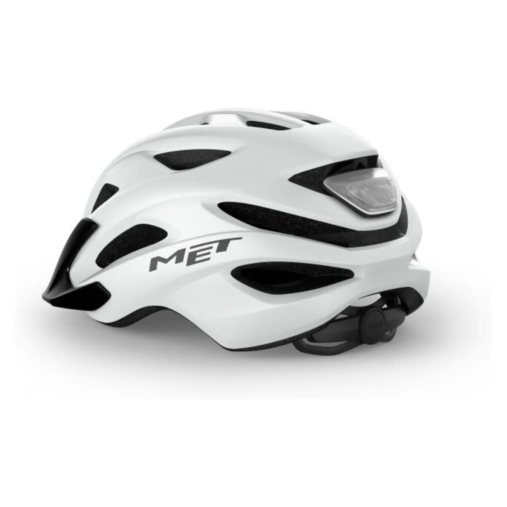 MET Casco MET Crossover talla Mediano 52/59. Color Blanco.