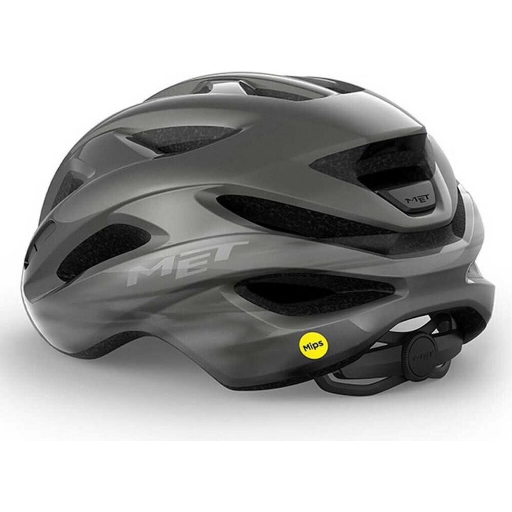 MET Casco MET Idolo Mips Mediano 56/58 Gris Metálico.