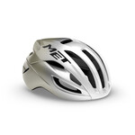 MET Casco MET Rivale Mips. Talla M. Color Plata/gris