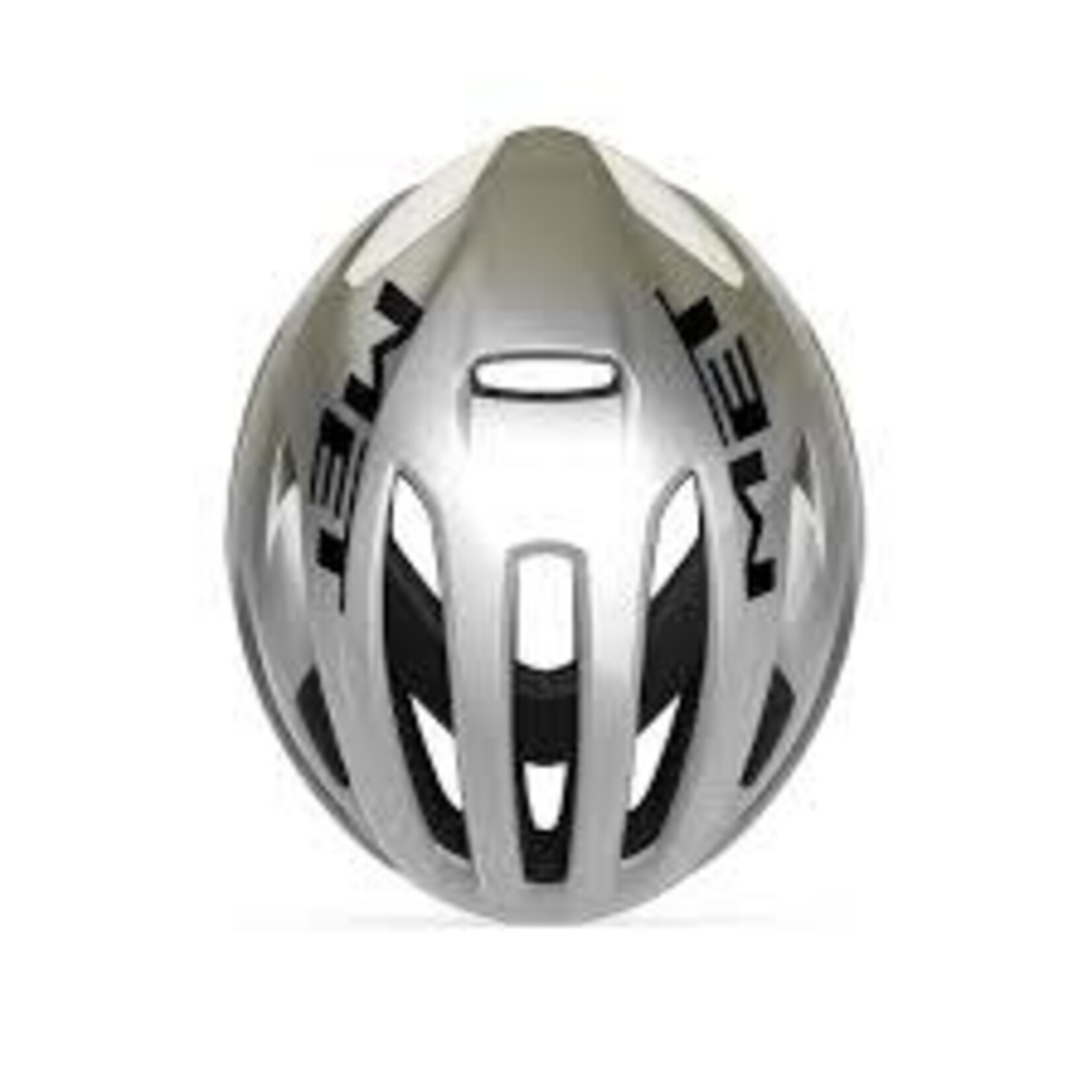 MET Casco MET Rivale Mips. Talla M. Color Plata/gris