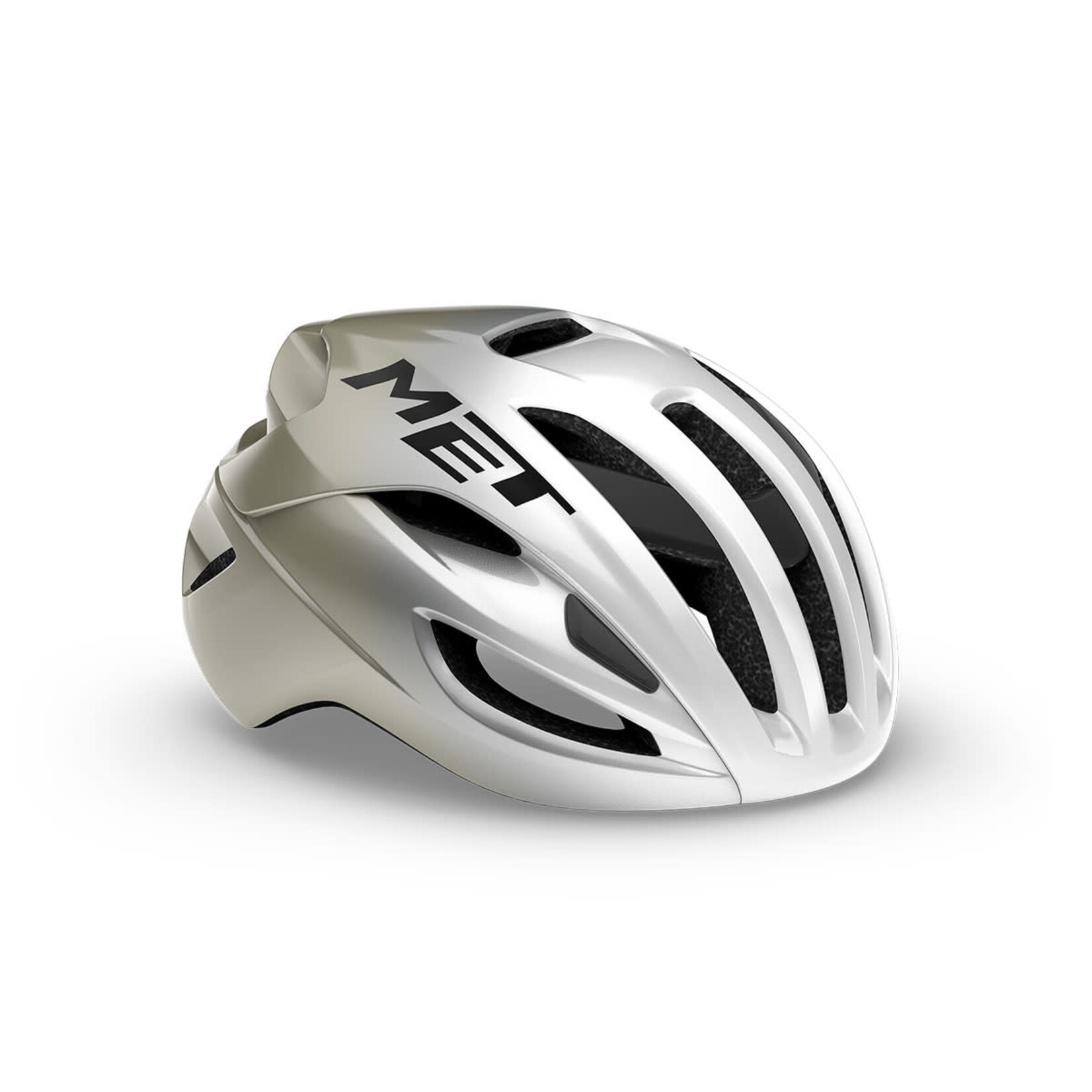 MET Casco MET Rivale Mips. Talla M. Color Plata/gris