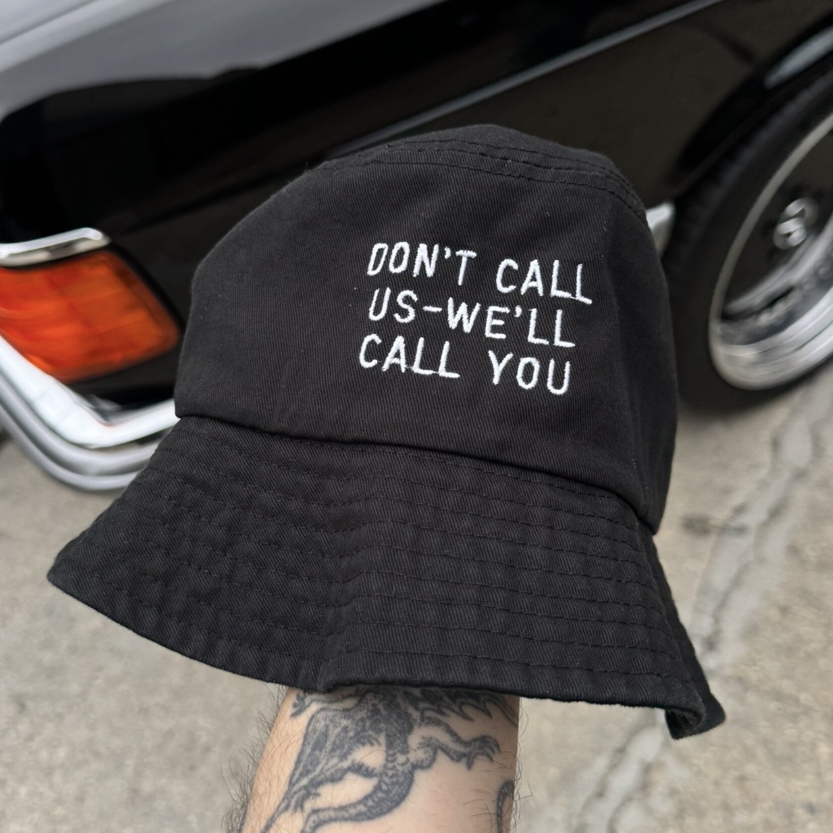 PGR "Don't Call Us" Bucket Hat