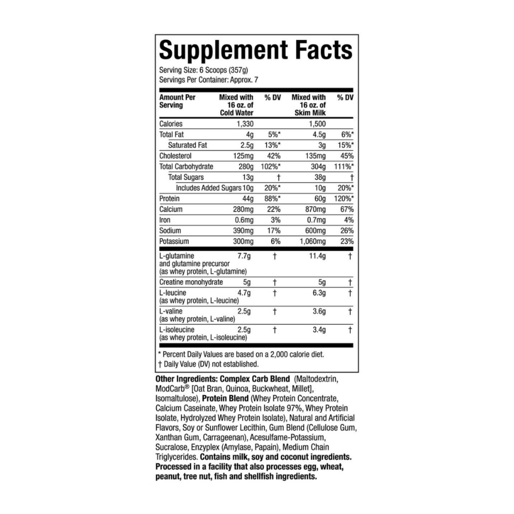 MUSCLE TECH 100% MAS GAINER MUSCLE TECH 5.5LB