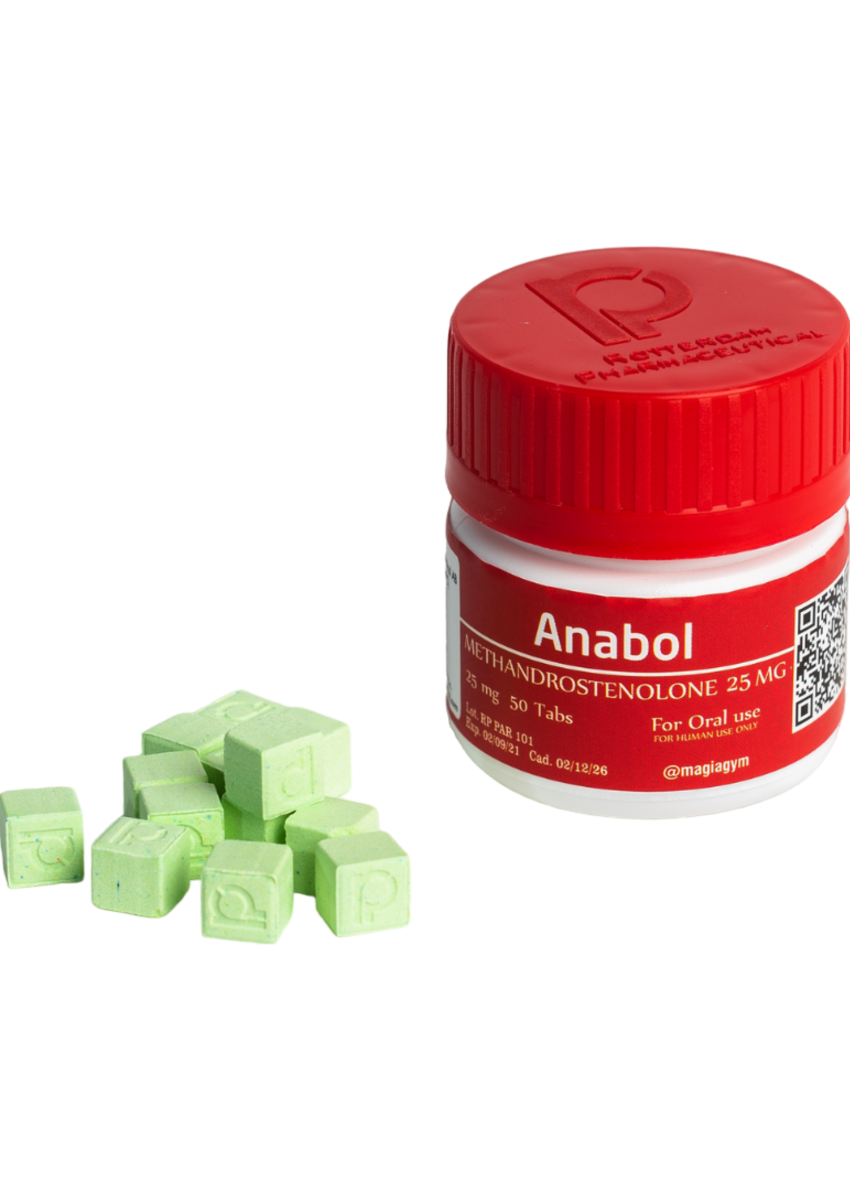 ROTTERDAM ANABOL ORAL(DIANABOL) ROTTER 25MG 50TABS