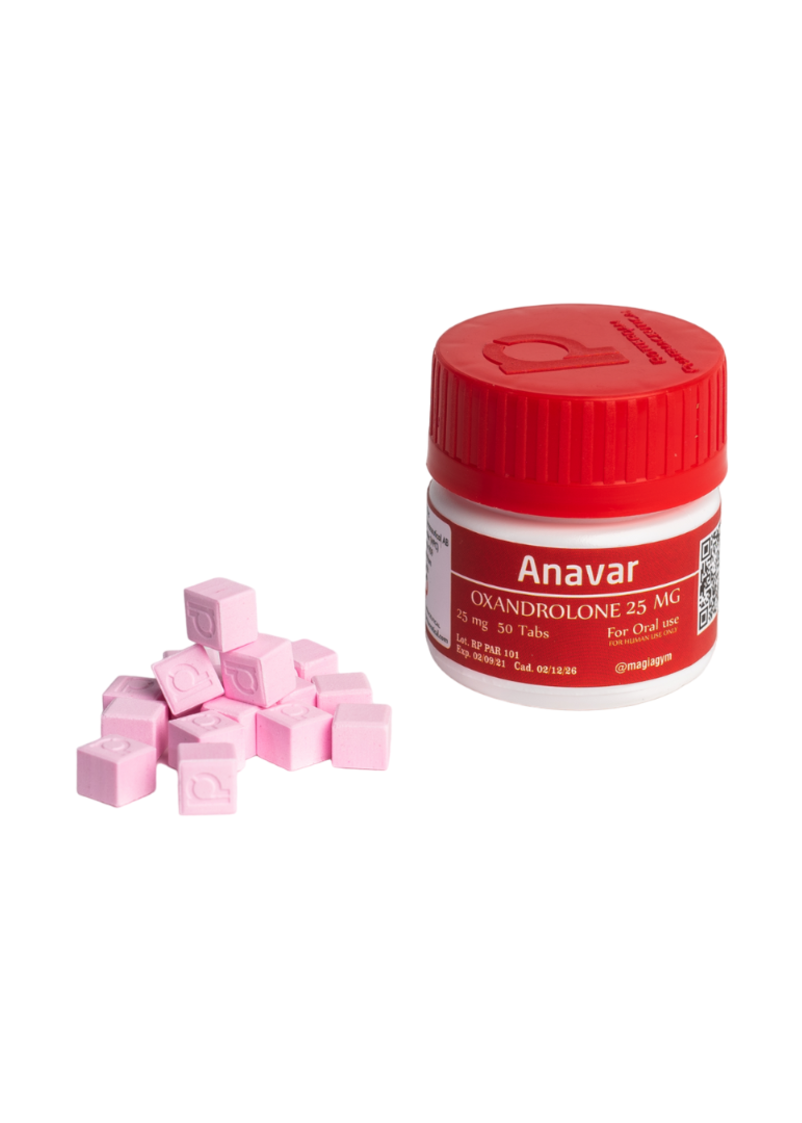ROTTERDAM ANAVAR (OXA) ROTTER 25MG 50TABS