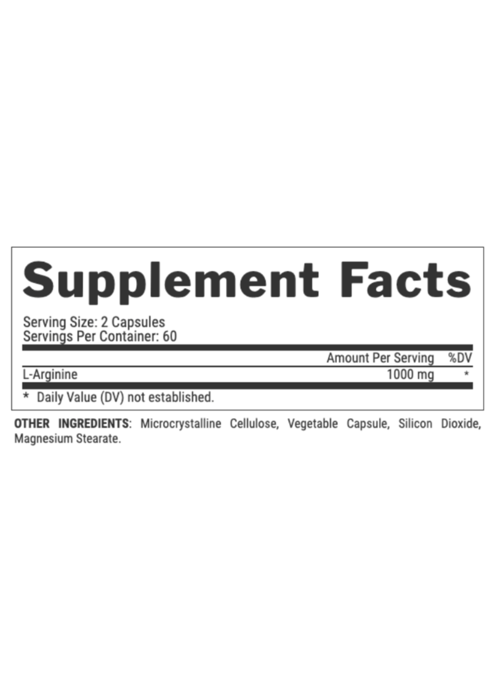 NUTREX ARGININA NUTREX 120CAPS