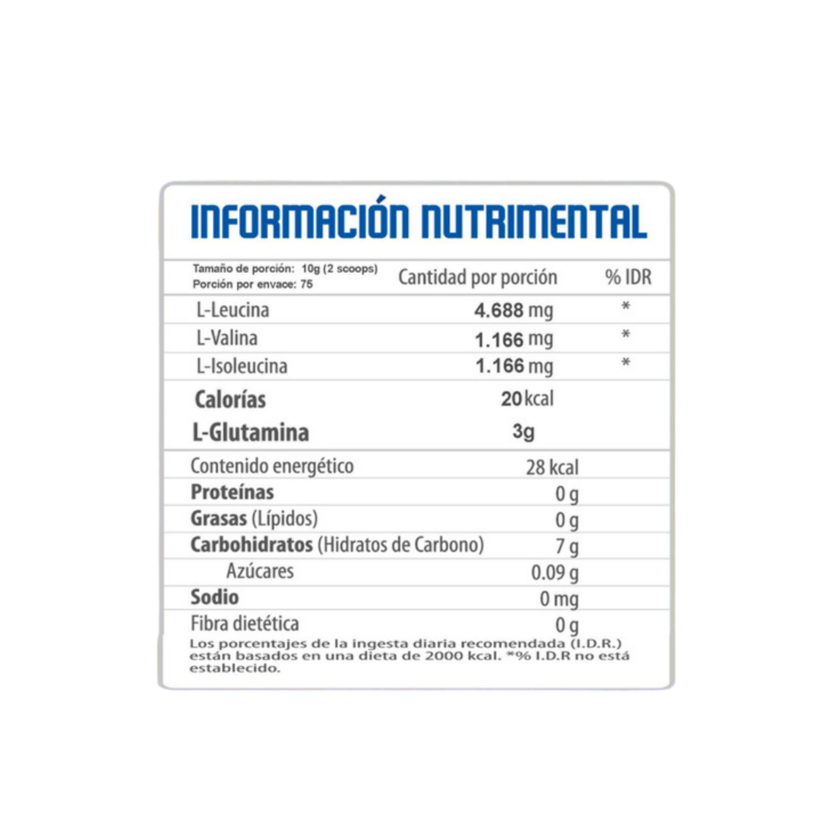 43 SUPPLEMENTS BCAA + GLUTAMINA 43 SUPS 70SV