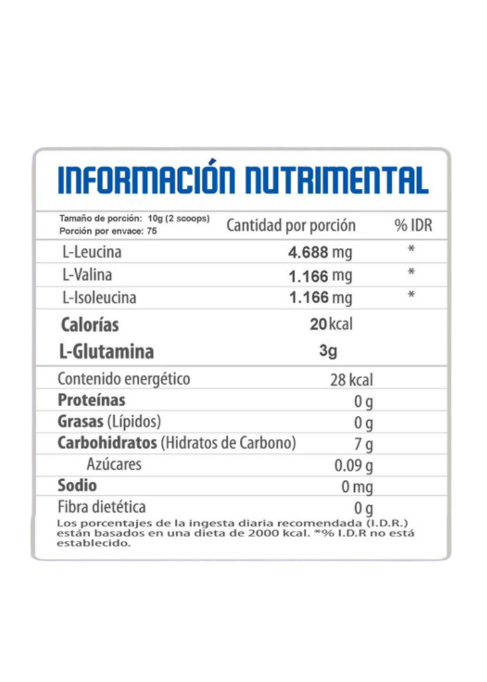 43 SUPPLEMENTS BCAA + GLUTAMINA 43 SUPS 70SV