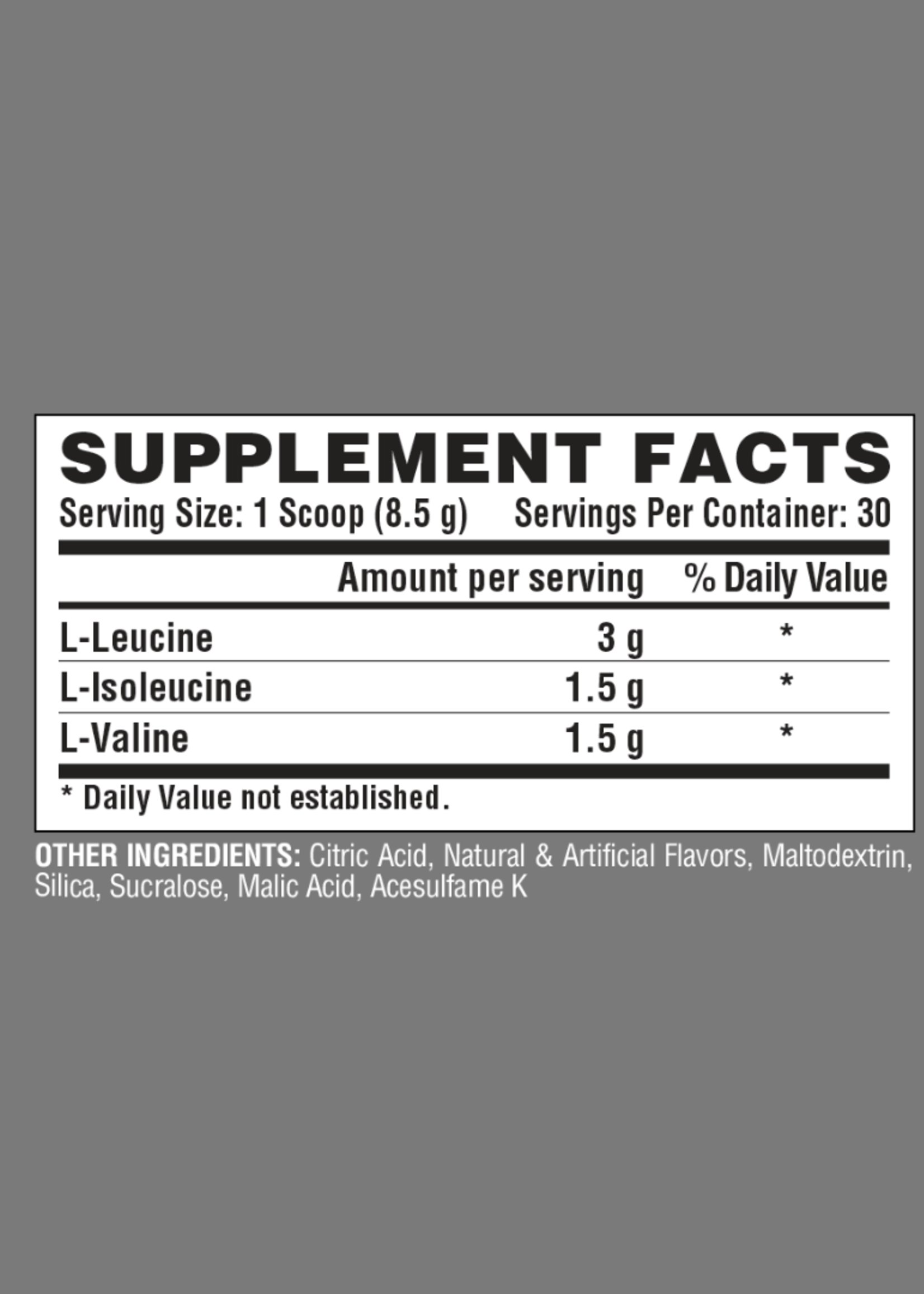 NUTREX BCAA 6000 30SV NUTREX