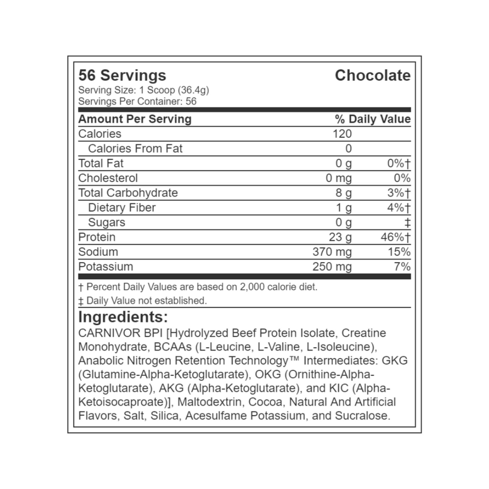 MUSCLE MEDS CARNIVOR 4LB MUSCLEMEDS