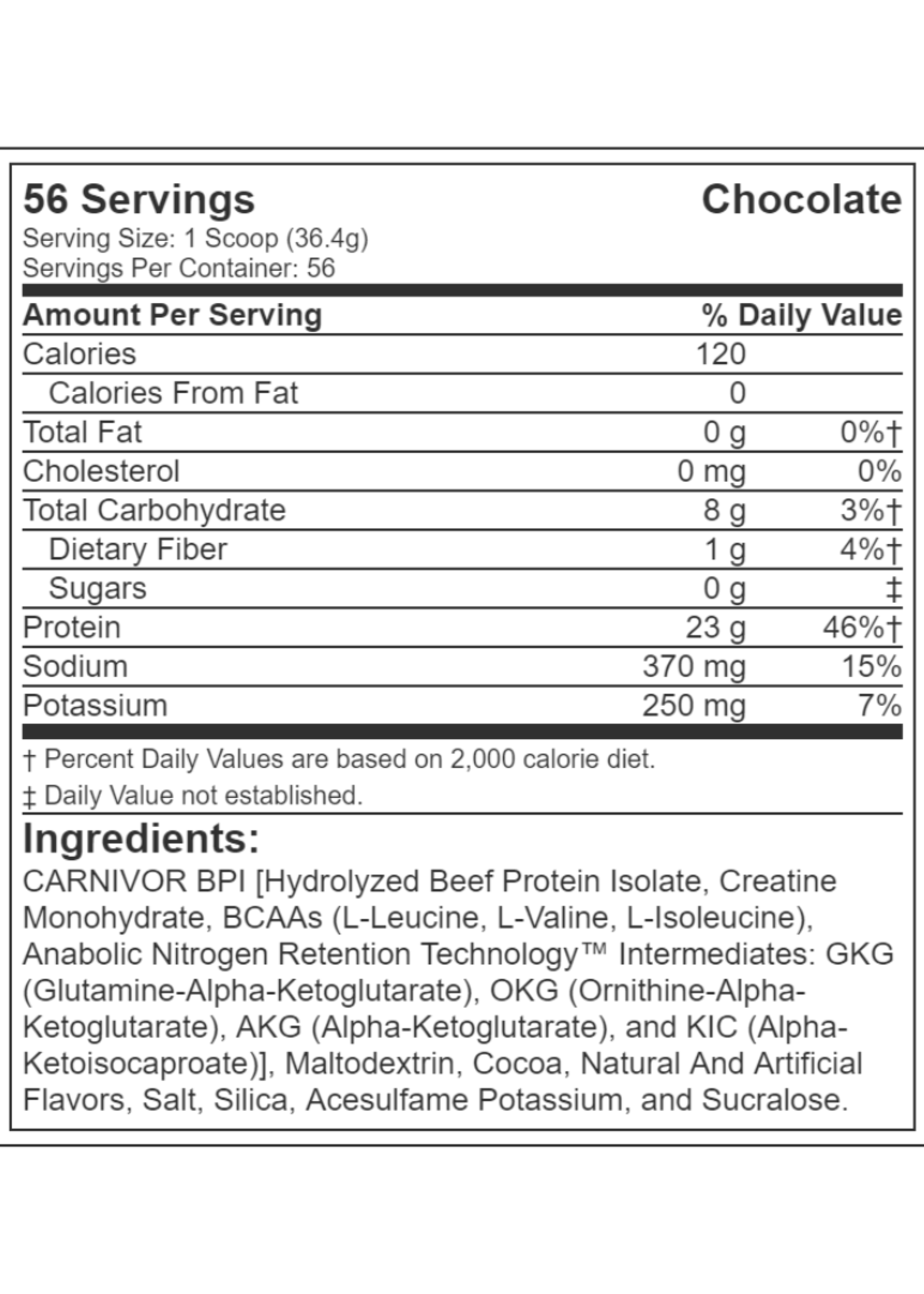 MUSCLE MEDS CARNIVOR 4LB MUSCLEMEDS